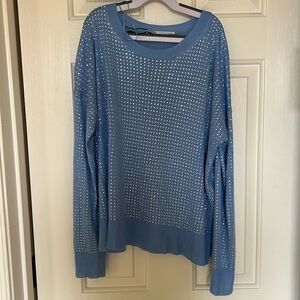 Zara bedazzle sweater